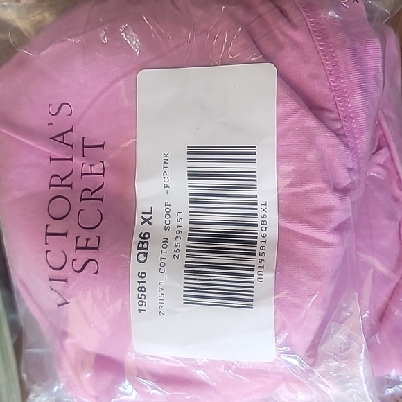 Victoria's secret pink lounging cotton scoop bralette - Picture 6 of 10